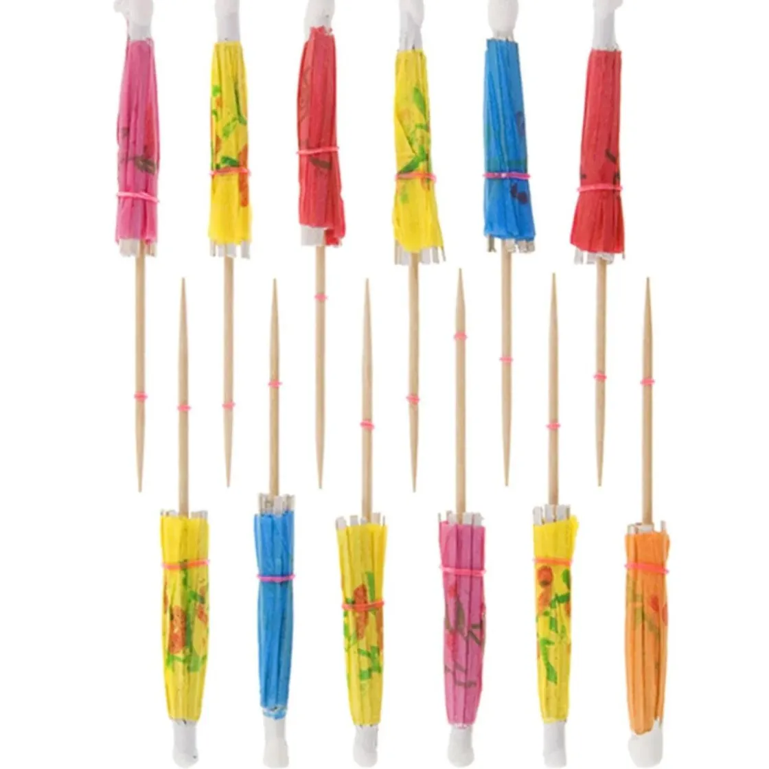 ChefAid Taartprikker Parasol 12st.* Ijsprikkers|Prikkers En Ringen