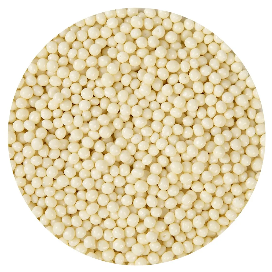 BrandNewCake Chocolade Crunchy Parels Wit 500g* Chocolade Decoraties|Ijsdips