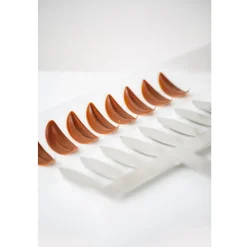 Overig Chocolade Decoratie Tool RVS Blaadjes Klein* Vorkjes, Rekjes En Toebehoren
