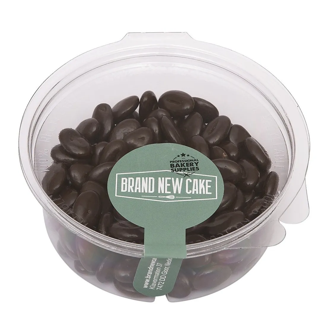 BrandNewCake Chocolade Mokkabonen Puur 130g* Chocolade Decoraties|Ijsdips