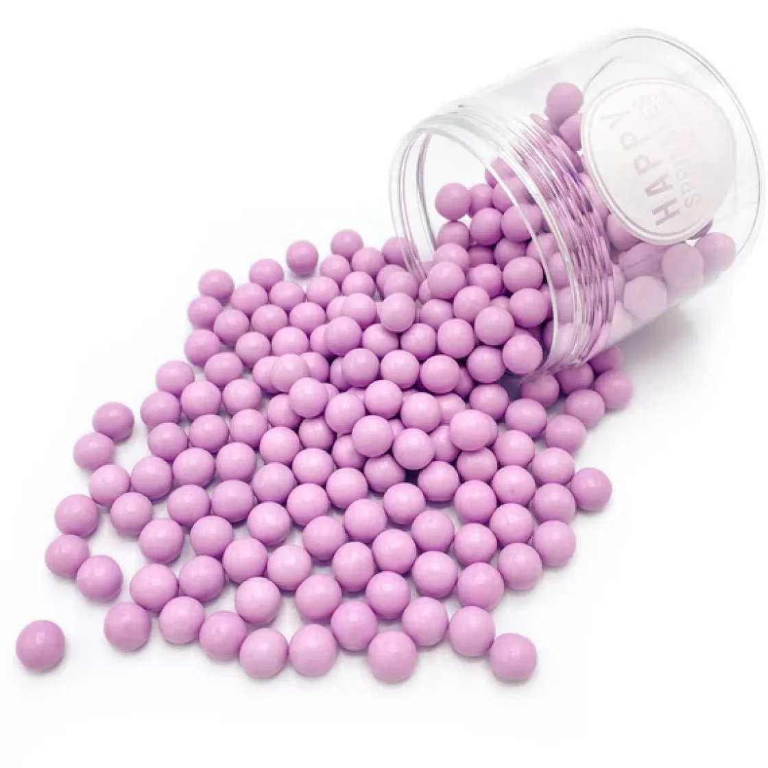 Happy Sprinkles Chocolade Parels M Lilac Polished 90g* Chocolade Decoraties|Chocolade Decoraties