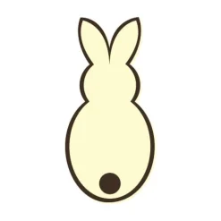 Overig Chocoladedecoratie Konijn Wit 196 stuks*** Chocolade Decoraties|Chocolade Decoraties