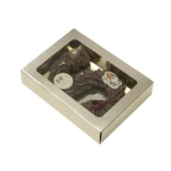 BrandNewCake Chocoladeletterdoos Klein GK1 Goud / Goud 3st* Chocolade Verpakkingen|Chocoladeletterdozen