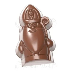Chocolate World Chocolademal Sint Praline (21x) 40x25x18 mm* Figuur Mallen