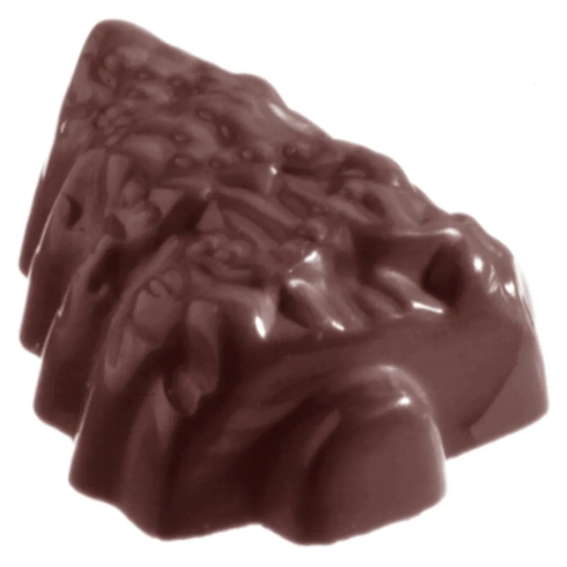 Chocolate World Chocolademal Kerstboom (21x) 40x30x15mm* Figuur Mallen