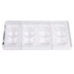 Chocolate World Chocolademal Konijn (2x) 99,5mm* Figuur Mallen