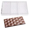 Chocolate World Chocolademal Tablet Facet (3x) 148x74x8,5mm* Tabletten En Repen Vormen
