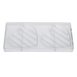 Chocolate World Chocolademal Tablet Hart (2x) 125x110x10mm* Tabletten En Repen Vormen