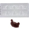 Chocolate World Chocolademal Kip (16x) 44x29x12 mm* Figuur Mallen