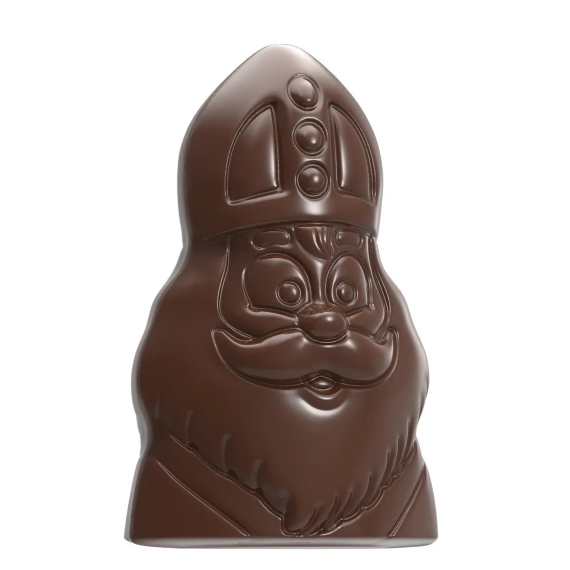 Chocolate World Chocolademal Sinterklaas (4x) 91x59x23mm* Figuur Mallen