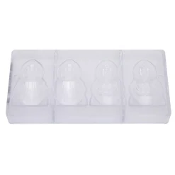 Chocolate World Chocolademal Sinterklaas (4x) 91x59x23mm* Figuur Mallen