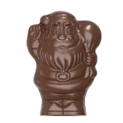 Chocolate World Chocolademal Kerstman (4x) 84x60x36mm* Figuur Mallen