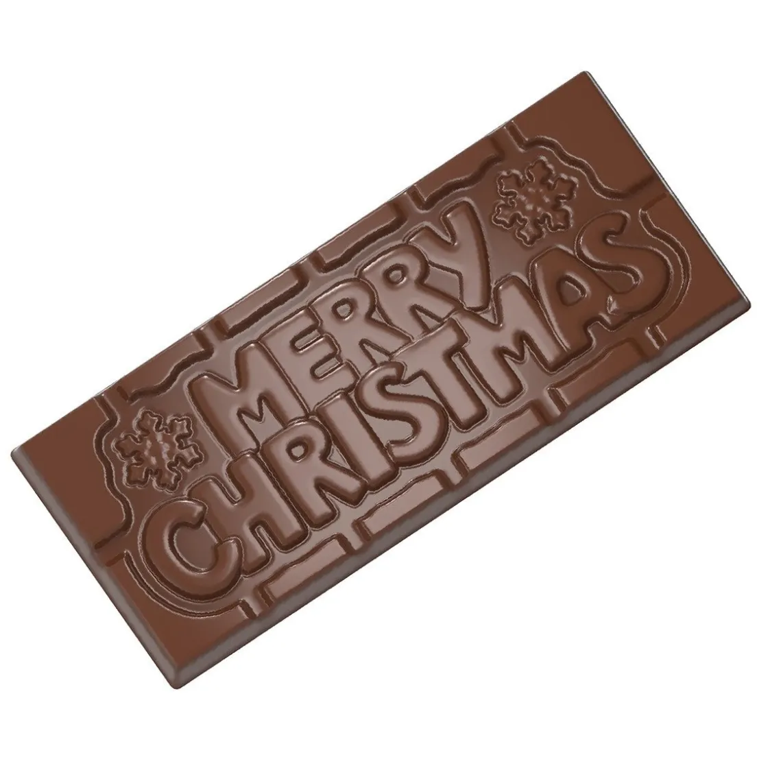 Chocolate World Chocolademal Tablet Merry Christmas (4x)* Tabletten En Repen Vormen