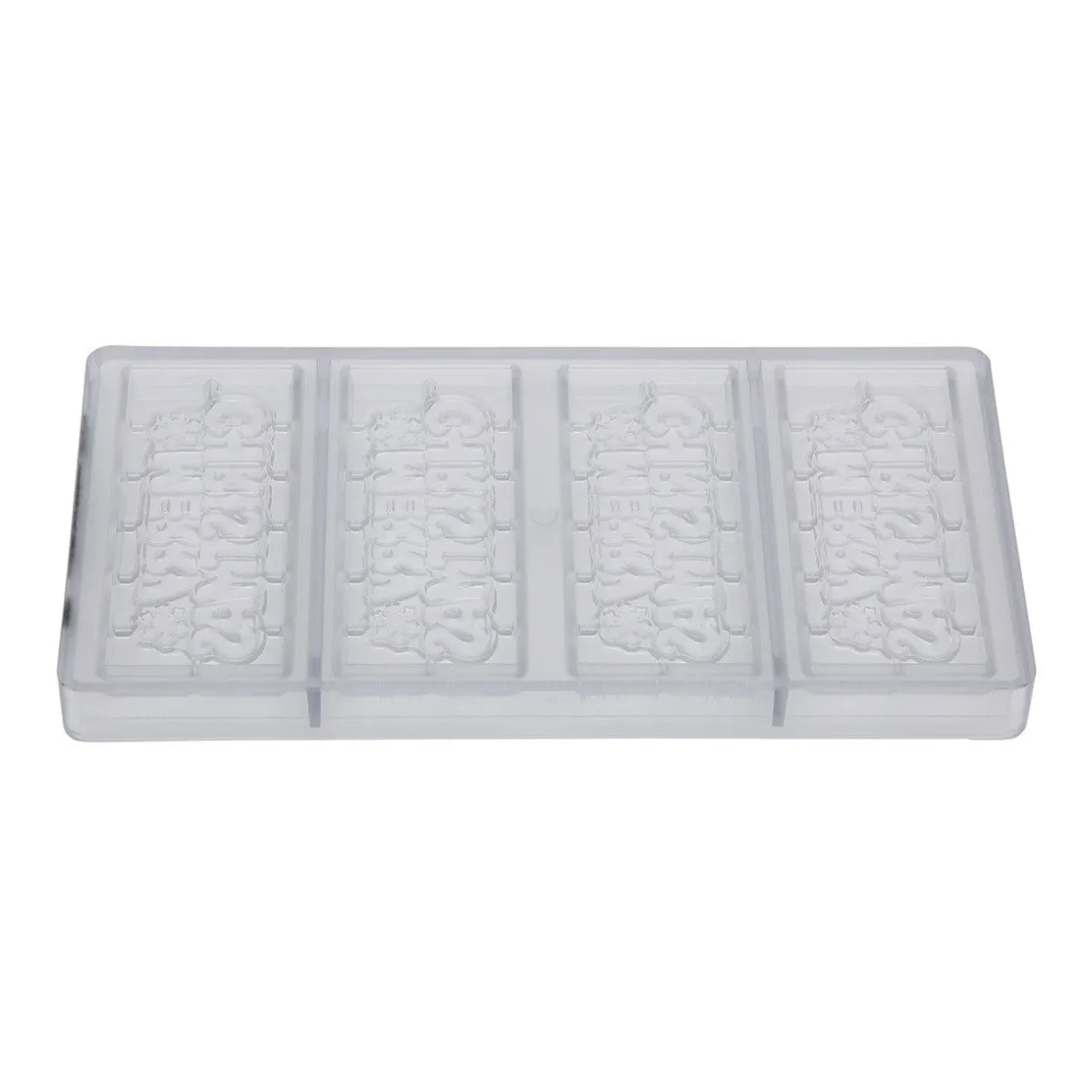 Chocolate World Chocolademal Tablet Merry Christmas (4x)* Tabletten En Repen Vormen