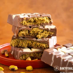 Chocolate World Chocolademal Tablet (3x) 124x77x20mm Dubai* Tabletten En Repen Vormen