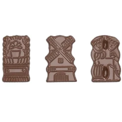 Chocolate World Chocolademal Vintage (12x) 53x36x3mm* Figuur Mallen