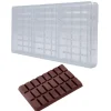 Chocolate World Chocolademal Tablet (3x) 124x77x15mm Dubai* Tabletten En Repen Vormen