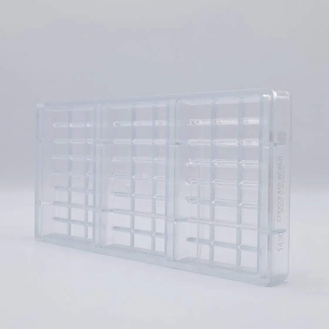 Chocolate World Chocolademal Tablet (3x) 124x77x15mm Dubai* Tabletten En Repen Vormen