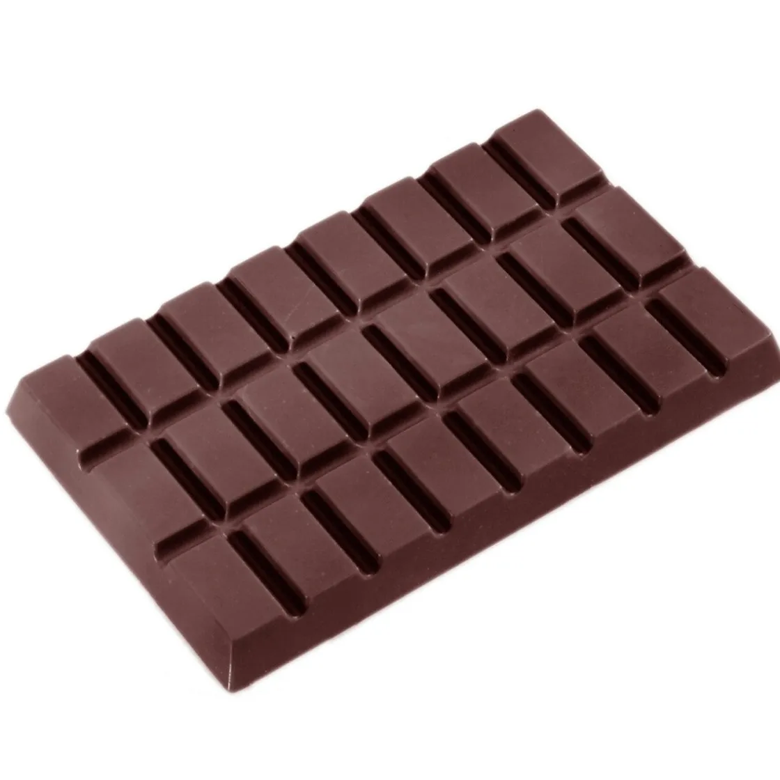 Chocolate World Chocolademal Tablet (3x) 124x77x15mm Dubai* Tabletten En Repen Vormen