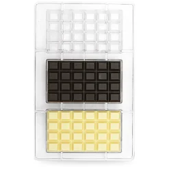 Decora Chocolademal Klassiek 100g Tablet (3x) 127x72x11(h)mm* Tabletten En Repen Vormen