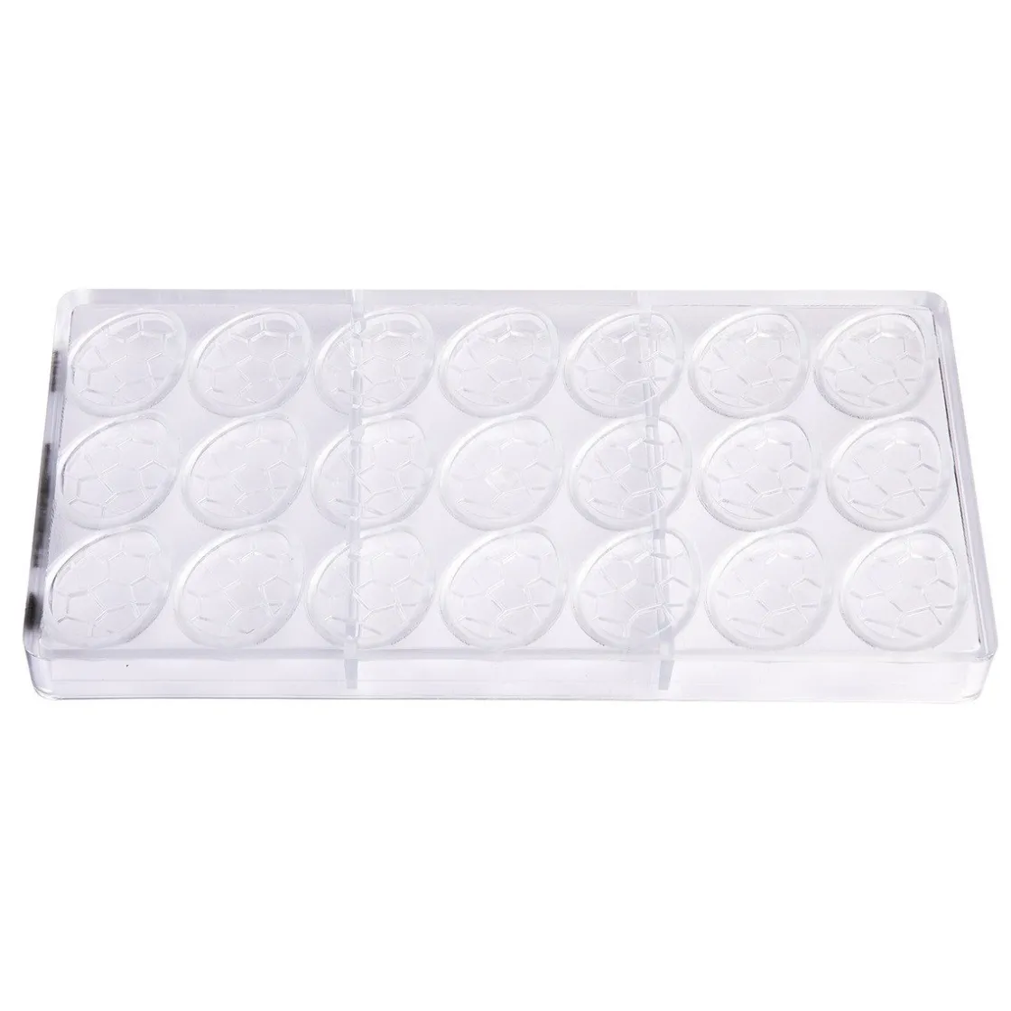 Chocolate World Chocolademal Paasei Karak (21x) 40x29x5mm* Tabletten En Repen Vormen