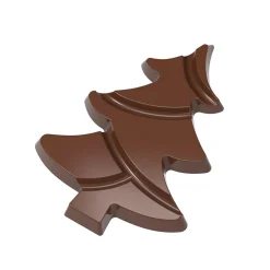 Chocolate World Tablet Kerstboom (2x) 139x103mm* Tabletten En Repen Vormen