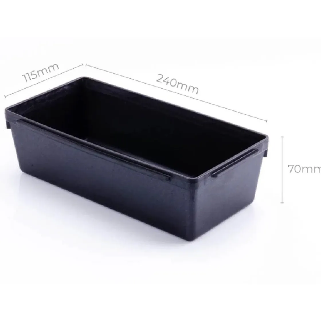 Clean Baking Products CleanBaking Kunststof Broodvorm 24x11,5x7cm* Rechthoekige Bakvormen