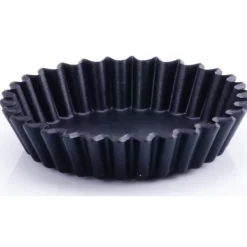 Clean Baking Products CleanBaking Kunststof Vlaaipan Gekarteld Ø8,5cm* Ronde Bakvormen