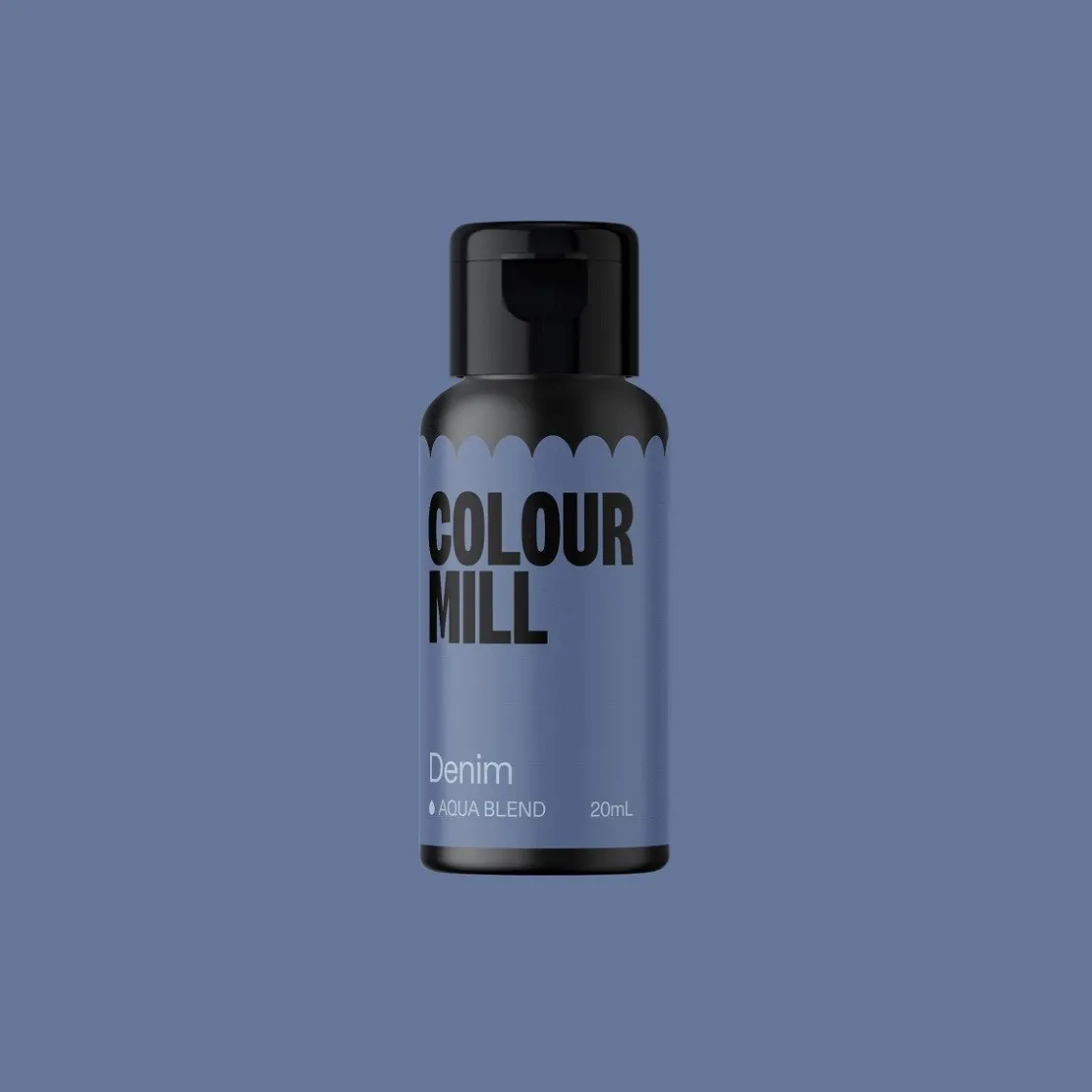 Colour Mill Aqua Blend Kleurstof Denim 20ml*** Vloeibare Kleurstoffen|Gel Kleurstoffen
