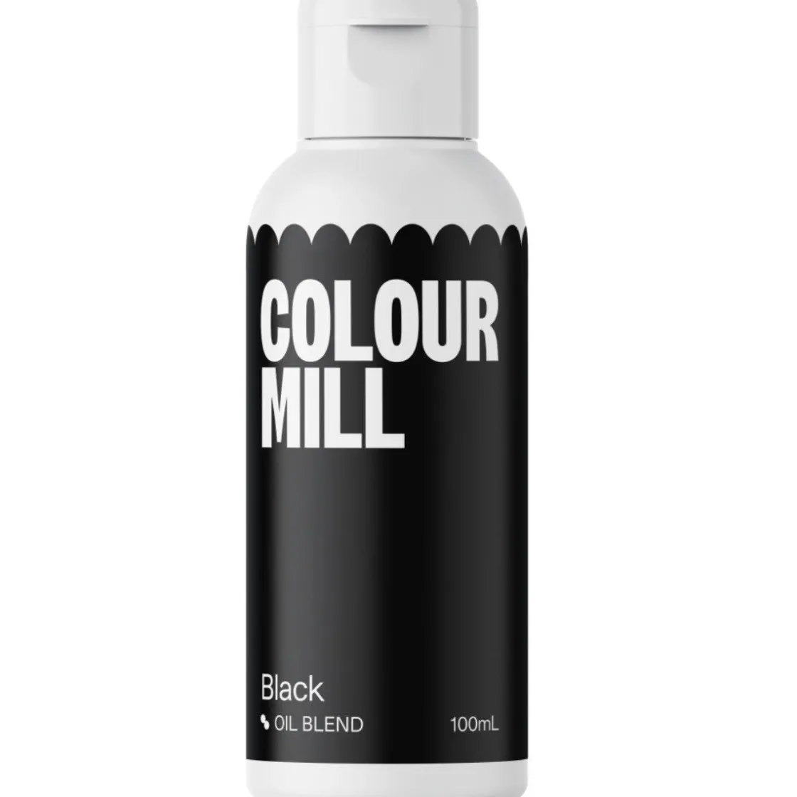 Colour Mill Kleurstof Oil Blend Zwart 100ml* Chocolade Kleurstoffen|Vloeibare Kleurstoffen