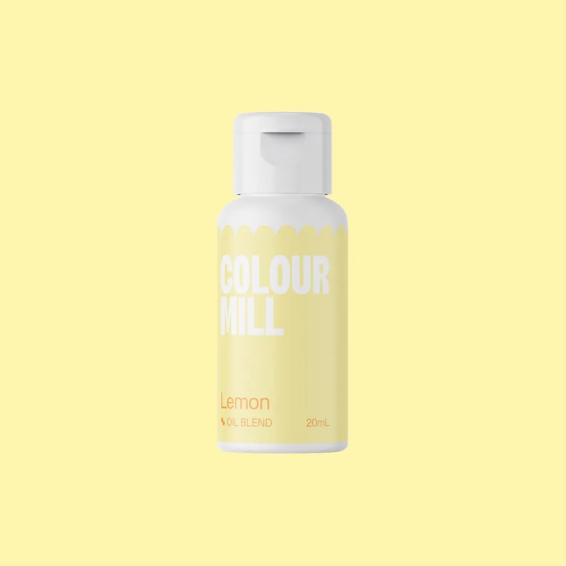Colour Mill Kleurstof Oil Blend Lemon 20ml* Chocolade Kleurstoffen|Vloeibare Kleurstoffen