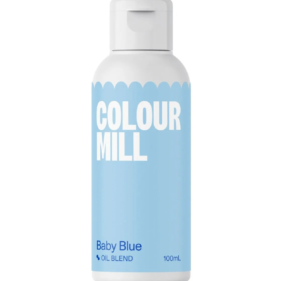 Colour Mill Kleurstof Oil Blend Baby Blue 100ml* Chocolade Kleurstoffen|Vloeibare Kleurstoffen