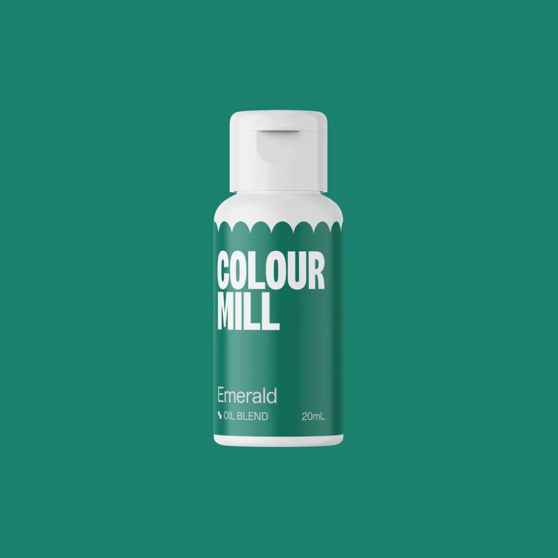 Colour Mill Kleurstof Oil Blend Emerald 20ml* Chocolade Kleurstoffen|Vloeibare Kleurstoffen