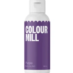 Colour Mill Kleurstof Oil Blend Purple 100ml* Chocolade Kleurstoffen|Vloeibare Kleurstoffen