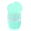 Culpitt Cupcake Vormpjes Aqua 50mm 12st.* Bakvormen Papier
