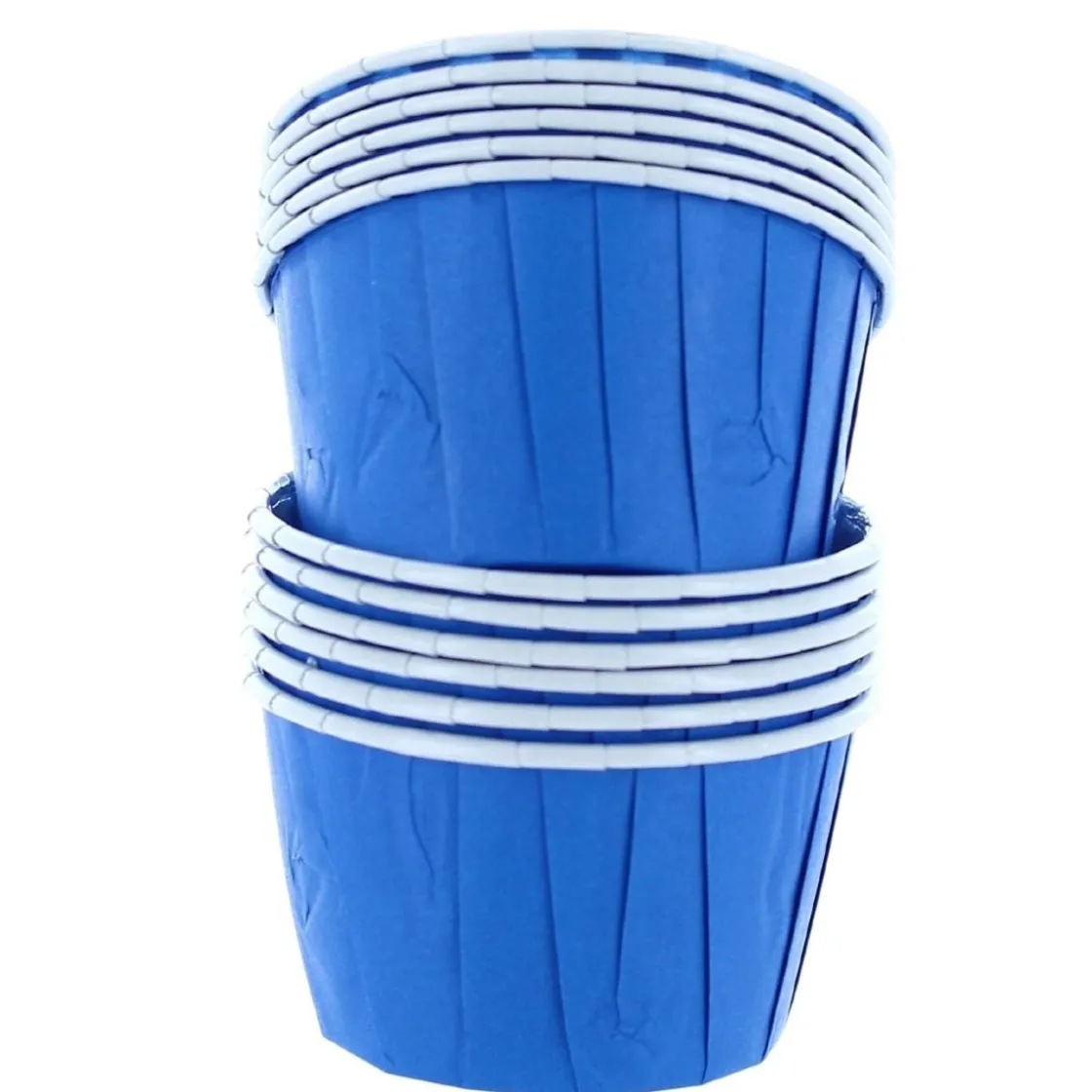 Culpitt Cupcake Vormpjes Blauw 50mm 12st.* Bakvormen Papier