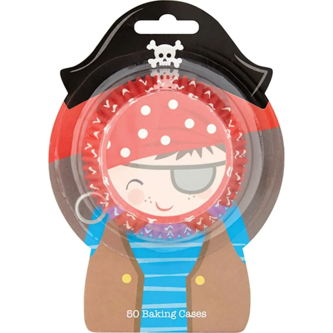 Culpitt Cupcake Vormpjes Piraten 50mm 50st.* Bakvormen Papier