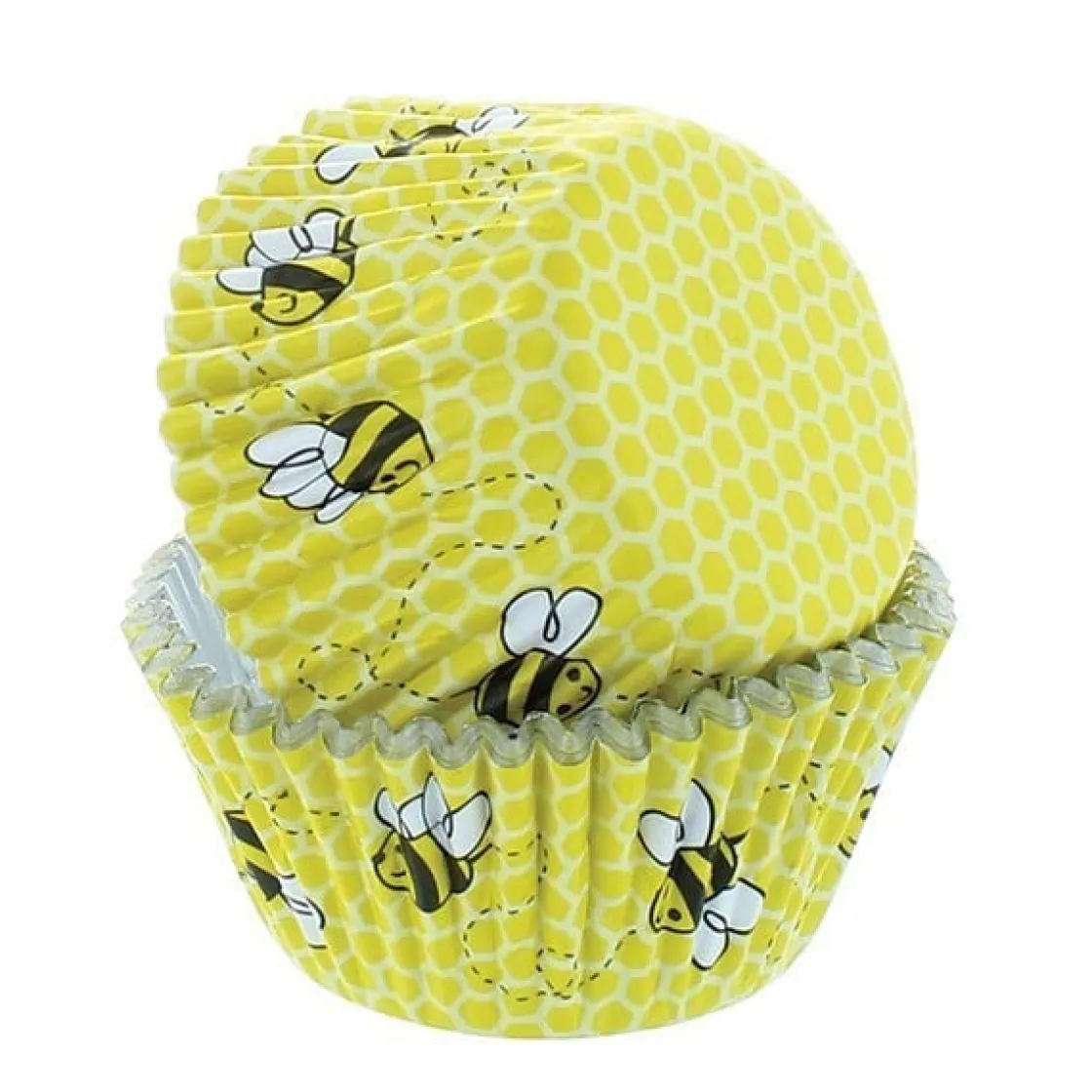 Culpitt Cupcake Vormpjes Bijen 50mm 50st.* Bakvormen Papier