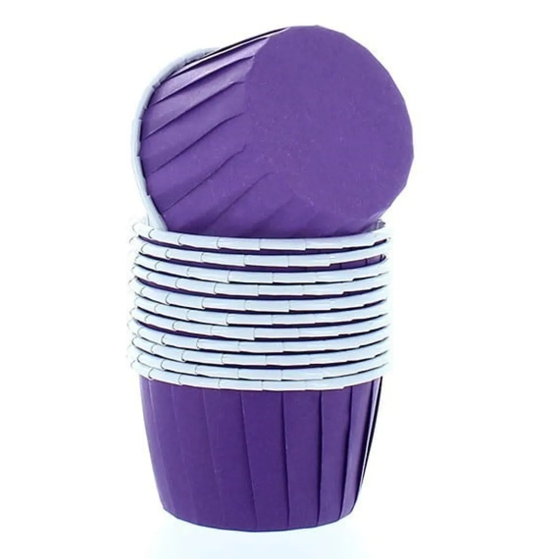 Culpitt Cupcake Vormpjes Paars 50mm 12st.* Bakvormen Papier