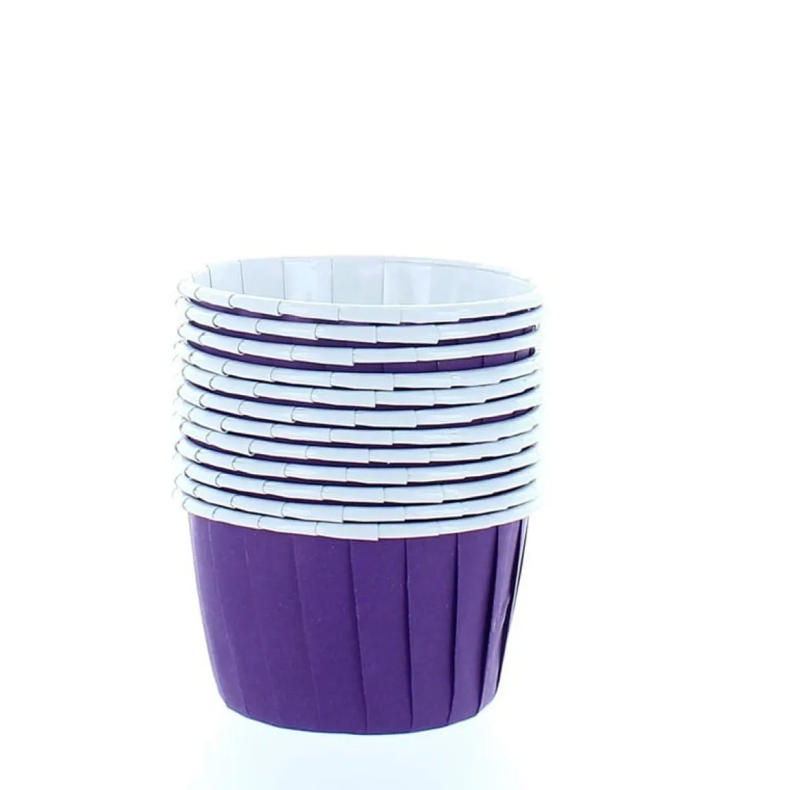 Culpitt Cupcake Vormpjes Paars 50mm 12st.* Bakvormen Papier