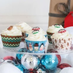 Culpitt Cupcake Vormpjes Kerst 50mm 100st.* Bakvormen Papier