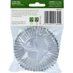 Culpitt Cupcake Vormpjes Voetbal 50mm 25st.* Bakvormen Papier