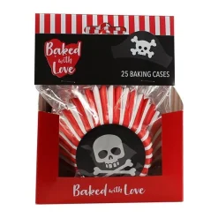 Culpitt Cupcake Vormpjes Piraten 50mm 25st.* Bakvormen Papier