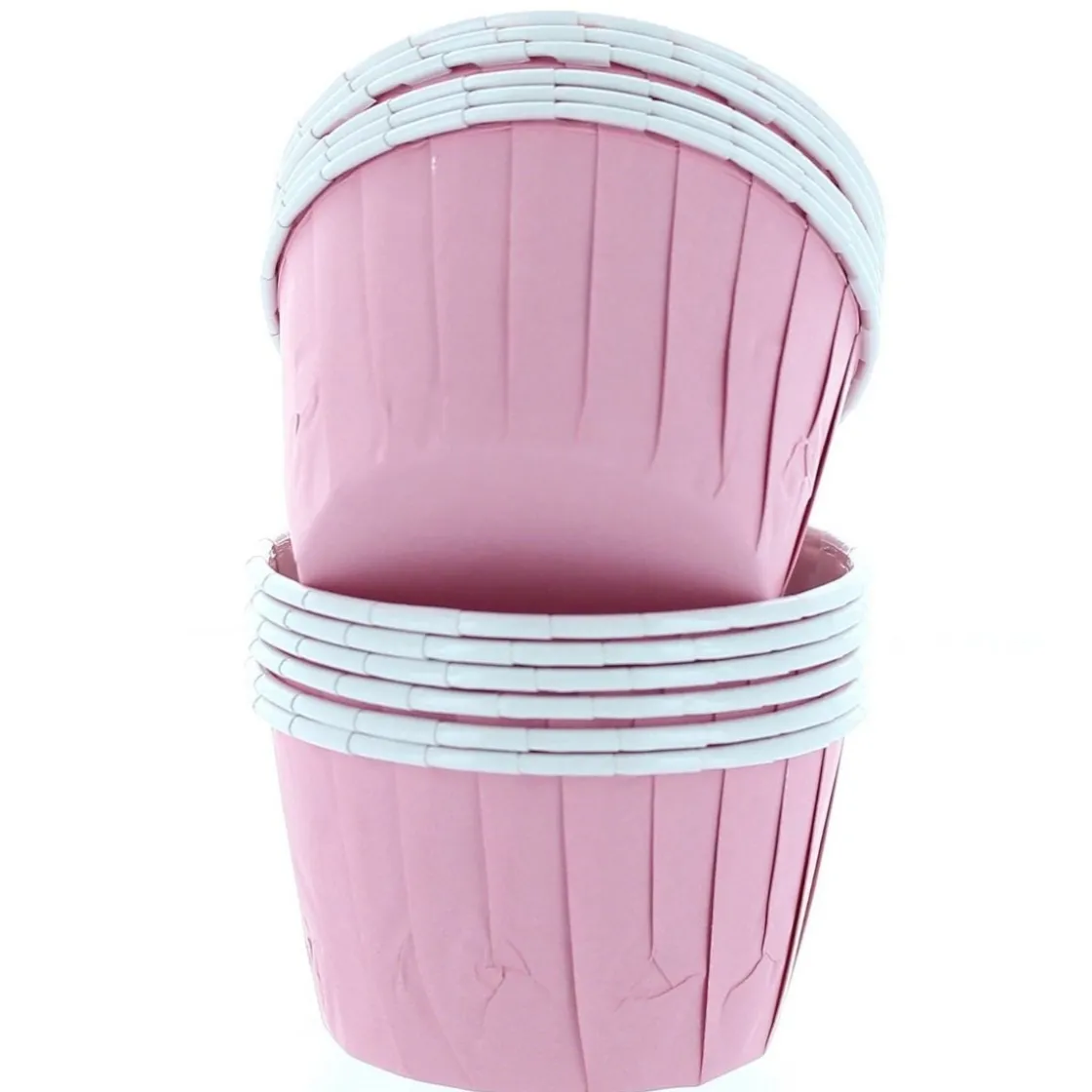 Culpitt Cupcake Vormpjes Roze 50mm 12st.* Bakvormen Papier