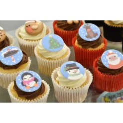 Culpitt Deco Sheets Kerstmis Ø38mm 144st.* Figuur Decoraties