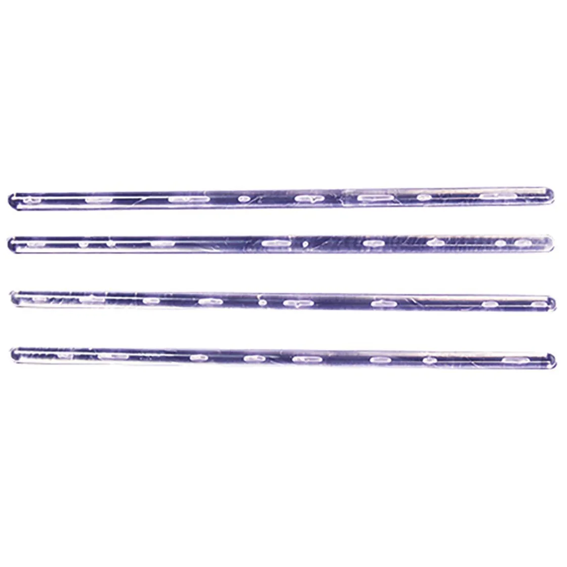 Culpitt Dowel Transparant 20cm Set/4* Dowels En Pilaren|Bakhulpmiddelen