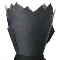 Culpitt Muffin Cups Tulp Zwart 50mm (50 stuks)* Bakvormen Papier