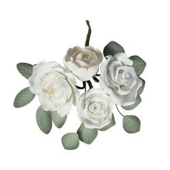 Culpitt Suikerbloemen Wit 16cm* Bloem Decoraties