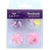 Culpitt Suikerdecoratie ABC Baby Roze 12st.* Figuur Decoraties