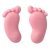 Culpitt Suikerdecoratie Babyvoetjes roze 100st.* Figuur Decoraties